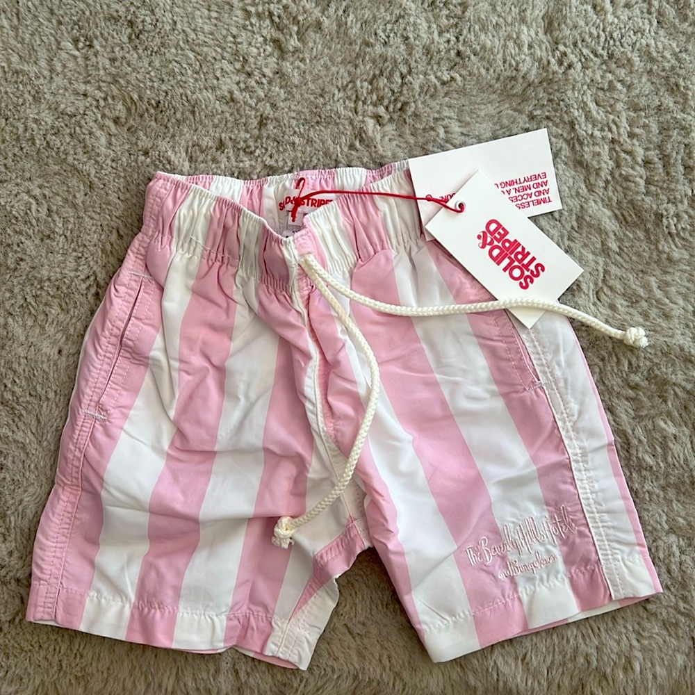 Solid & Striped Boys swim trunk Size 2